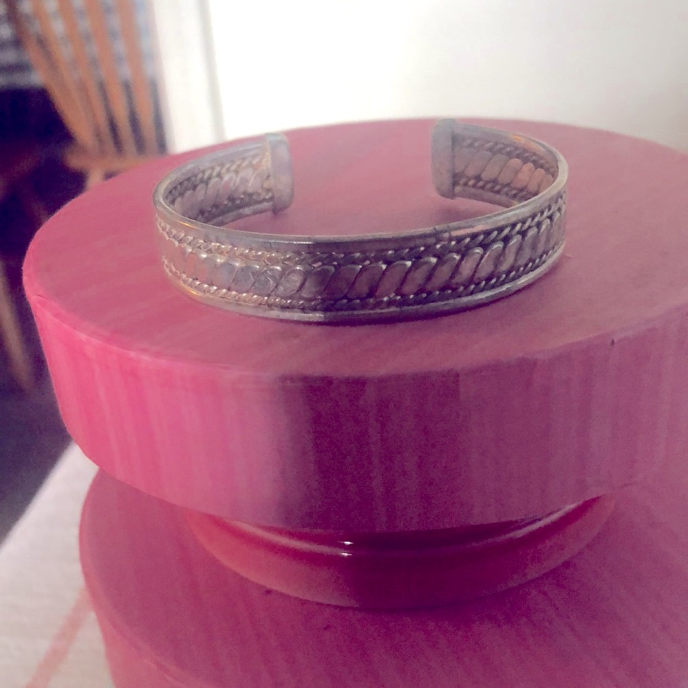 Solid Silver Bracelet - image 1